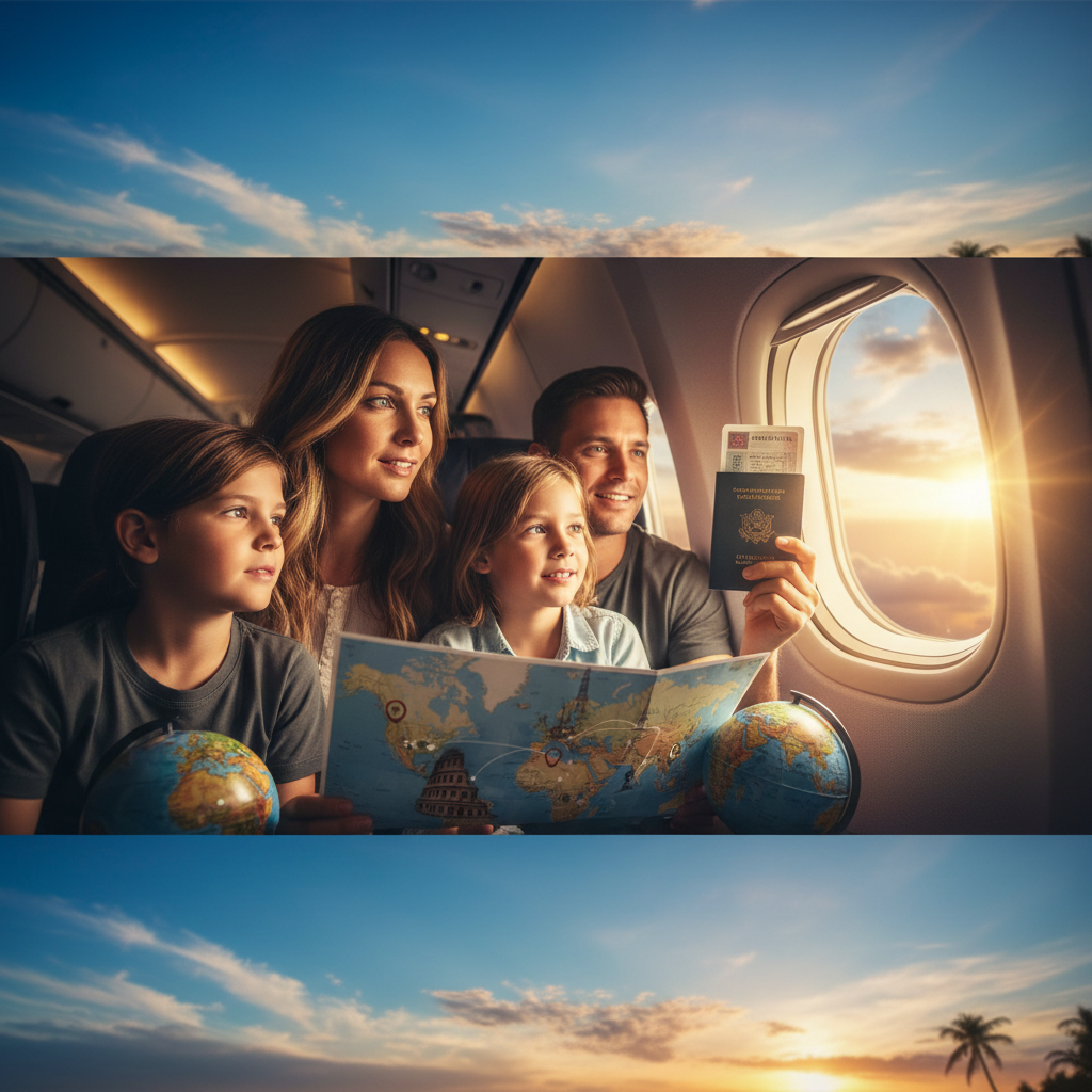Seguro de viaje familia a Europa